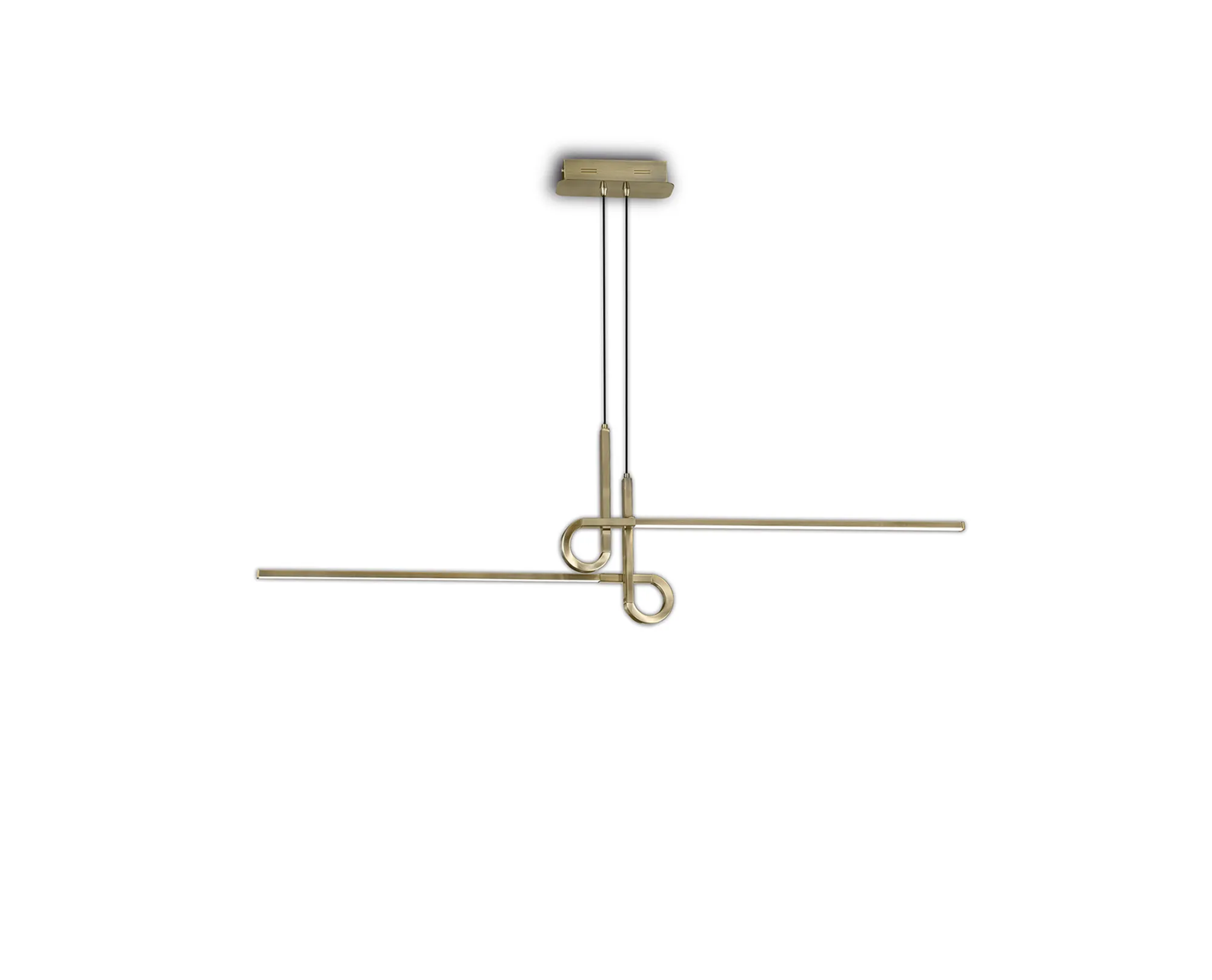 Cinto Pendant 24W LED Antique Brass